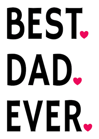 fathers day card